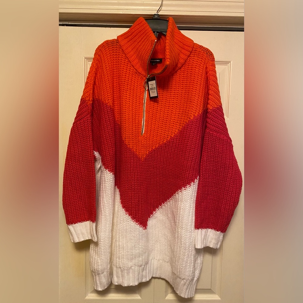Avenue trio color sweater